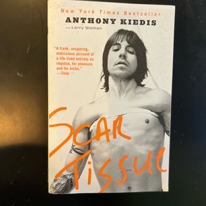 Scar Tissue soft cover book by Anthony Kiedis.